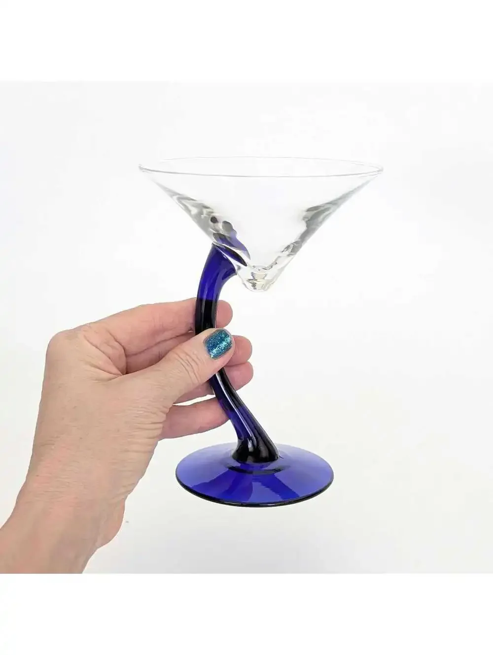 1990s Vintage Libbey Bravura Martini Glasses